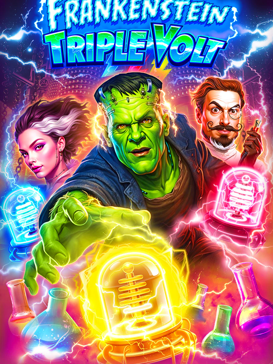 Frankenstein Triple Volt slot artwork